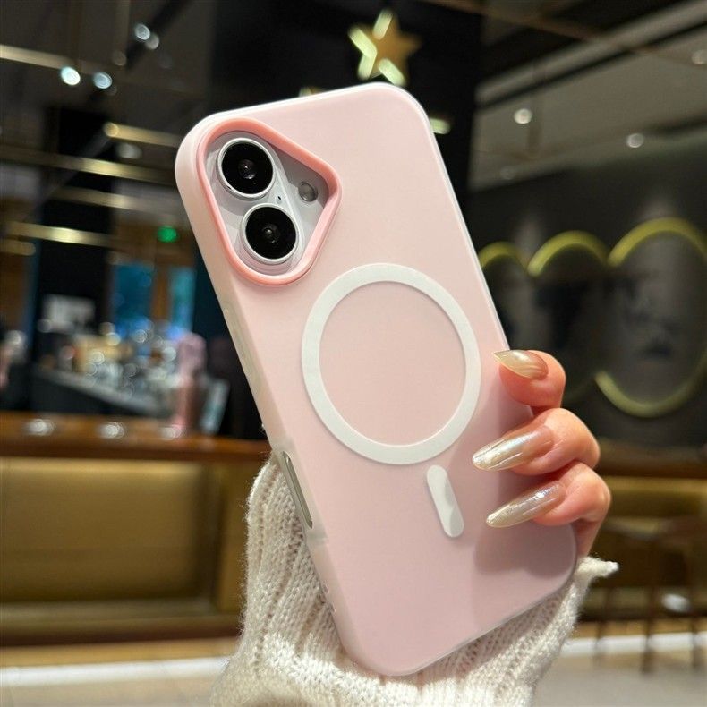 Premium 2 In 1 Skema Warna Dopamin Jelly Terbaru Casing Iphone 16 17Pro Max 16 Plus Iphone 11 12 Pro