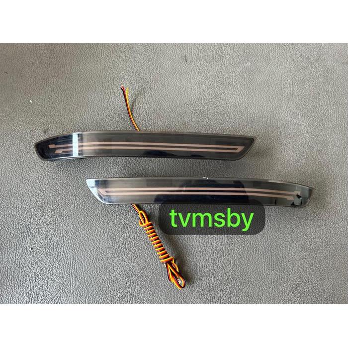 Led Bumper Reflektor Lampu Bumper Mata Kucing Innova Reborn Smoke
