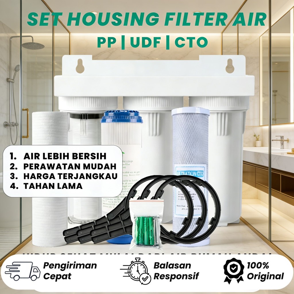 Filter Air Sumur / Filter Air Keruh /Paket Filter Air - DER DOLY