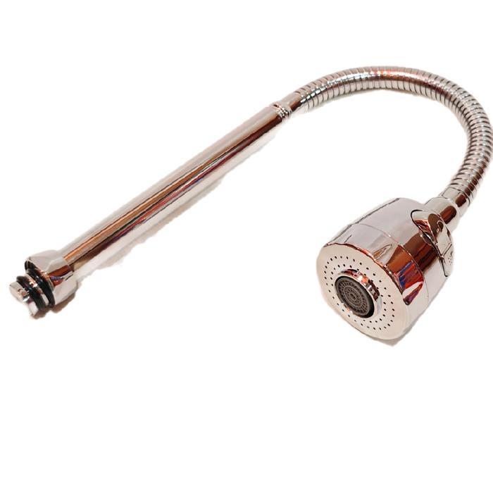 DISKON Kran Air Flexible Panas Dingin Kran Angsa Cuci Piring Kran Sink Angsa Panas Dingin