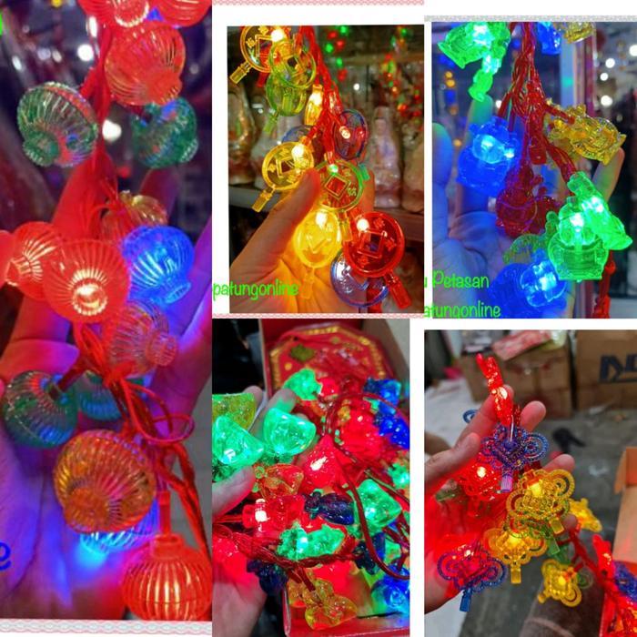 Lampion Imlek Petasan Lampu Led Dekorasi