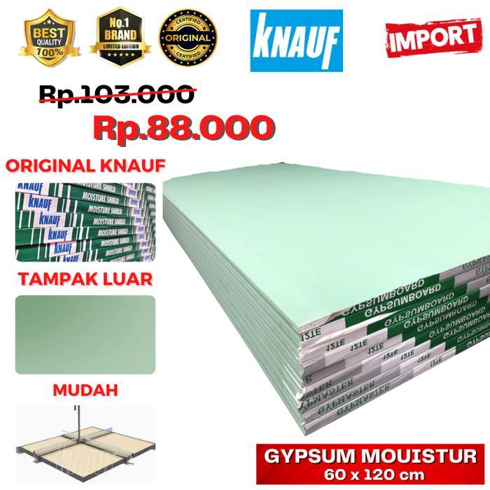 Knauf Water Resistant Gypsum Board 120x240