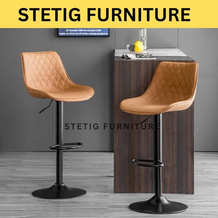 Barstool Minimalis / Kursi Bar Tinggi / Kursi Cafe / Furniture Kursi / Kursi Tinggi / Barstool