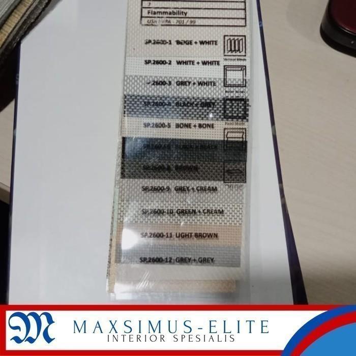 Suntex Blind Tirai Outdoor Tirai Luar Ruangan Tampias Hujan & Silau Tbk