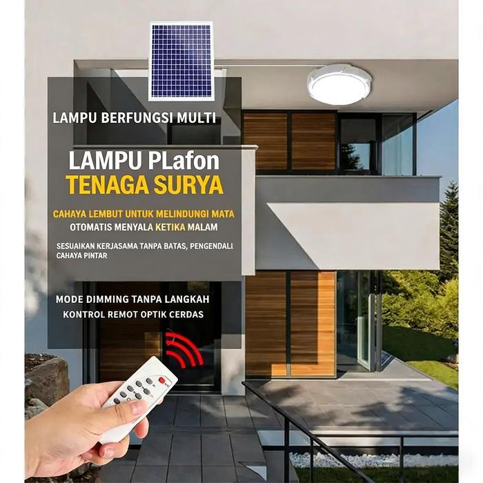 Garansi 10 TahunLampu Tenaga Surya Lampu Gantung Bulat Penerangan Dalam & Luar Ruangan Hiasan Rumah