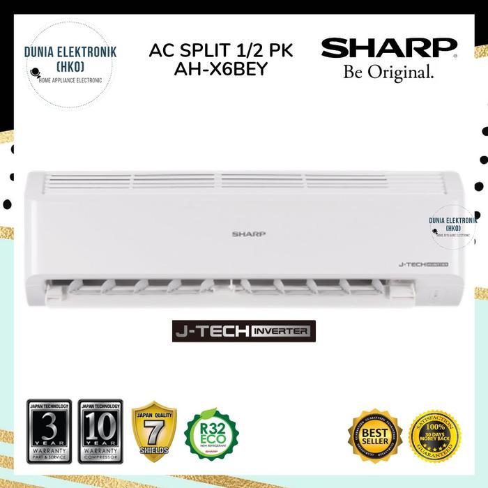 AC SHARP AH-X6BEY AHX6BEY X6BEY 1/2 PK Inverter Garuda Series R32 | ac sharp 1/2 pk inverter ah-x6be