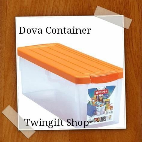 Container Box Plastik Dova Lion Star.(Khusus Gojek).
