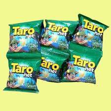 ciki TARO , makanan ringan per renceng isi 10 bungkus