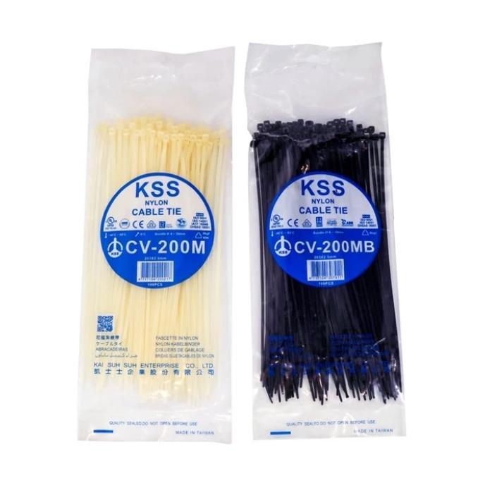Kabel Ties 20Cm Kss Cv-200M / Cv-200Mb Kss Cable Tie 2.5 X 203 Mm