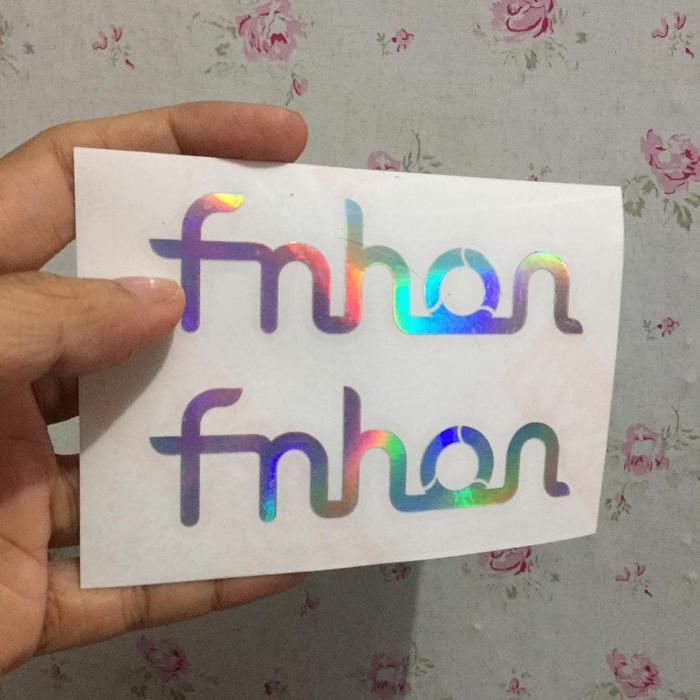 Cutting Sticker Frame Sepeda Fnhon Zephyr Hologram