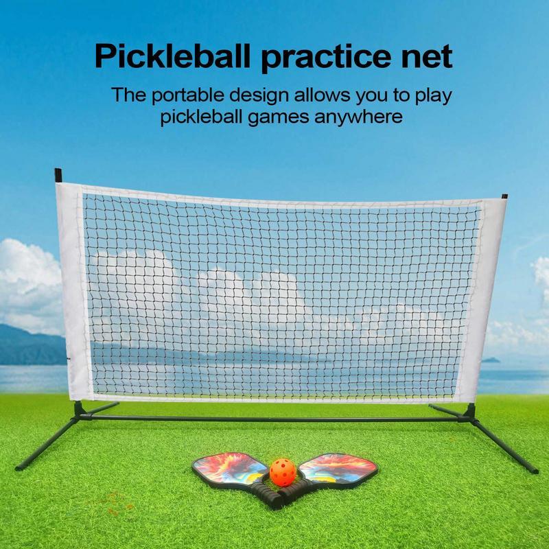 Pickleball Trainer Net Compact Training Net For Tennis Ball Pickle Ball Equipment Dink Pickleball