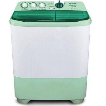 Mesin cuci Sharp 2 tabung 10kg tipe 1070 garansi resmi - bandar lampung