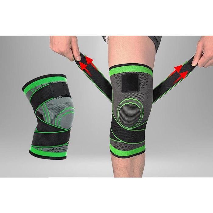 Rds - Deker Lutut Pelindung Lutut Olahraga Pengaman Knee Pad Elbow Support Size L ,Xl ,Xxl