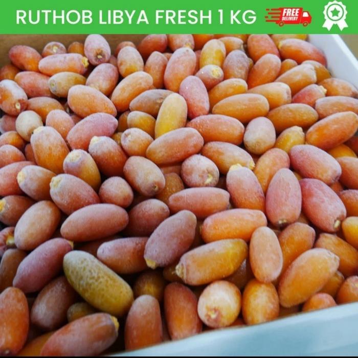 Kurma Ruthob Kurma Fresh Langsung Dari Libya - 2Kg Tbk