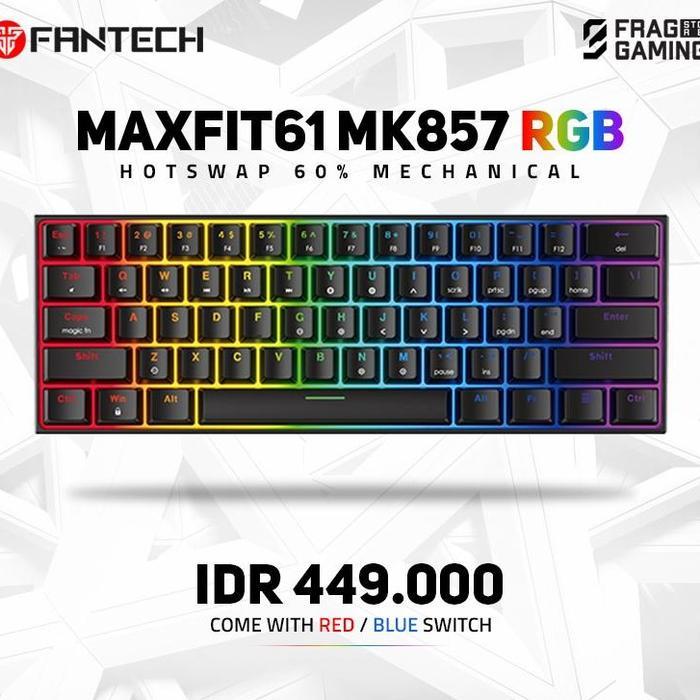 FANTECH MAXFIT61 MK857, KEYBOARD 60% - Gaming Keyboard