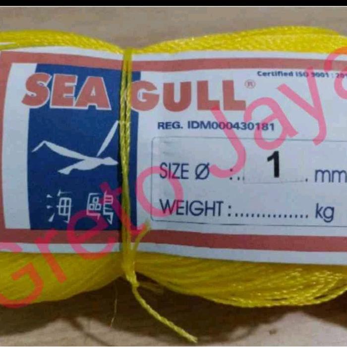 "New" ( 1 pak isi 20 ikat ) Benang Tukang Kuning Tali Tampar Nylon Nilon Nat Bangunan Lot Ukur