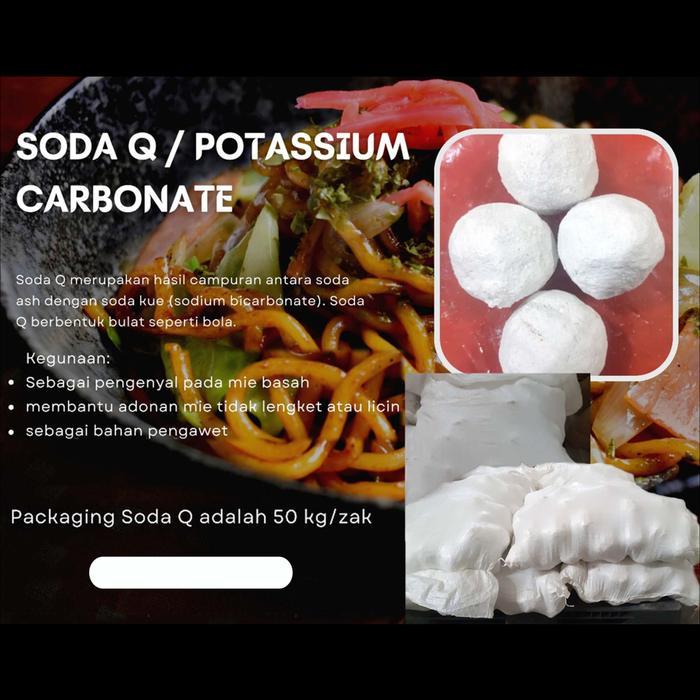 Soda Kie / soda kih / soda Q / pengenyal mie, bakso, cincau, dll