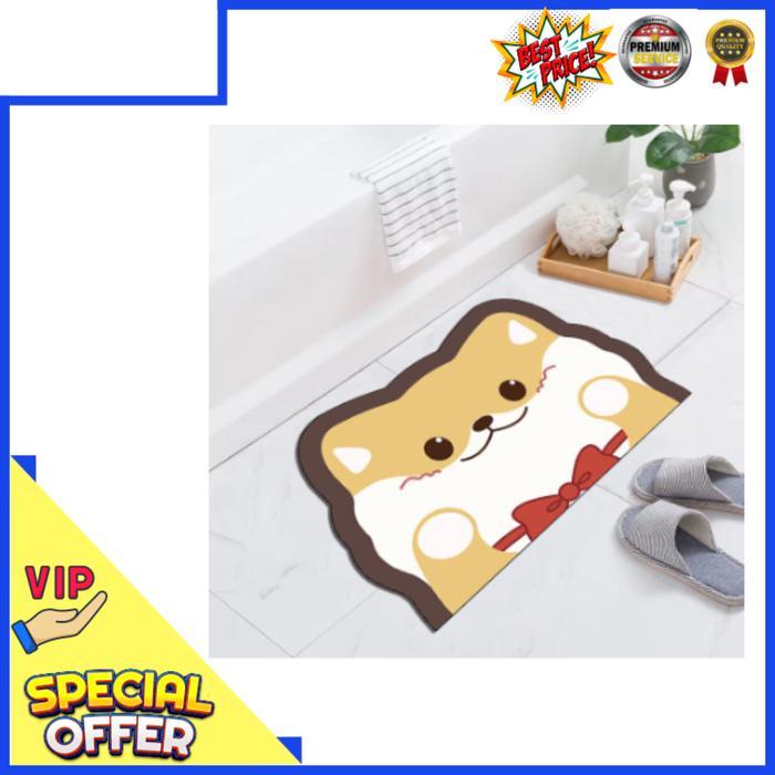 Alas kaki Kamar Mandi Dapur Karakter Keset Diatomite / Kesed Diatomite Karakter / Keset Anti Slip