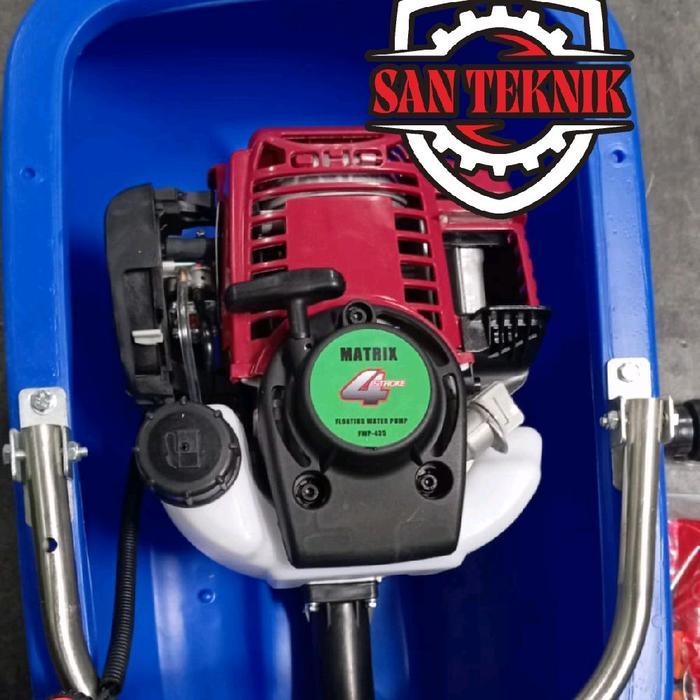 MATRIX Mesin Floating Pump FWP435 4 TAK / Pompa Air Ampung Floating Water Pump FWP 435 Siram Bawang