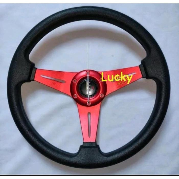 Steer Stir Recing ukuran 14inch Semi celong stir 14in Car