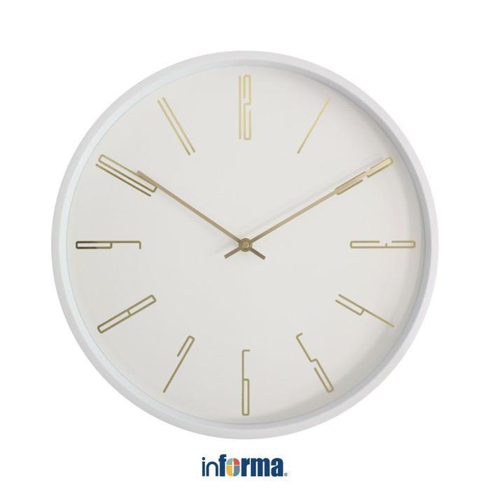 INFORMA 40 CM JAM DINDING 124W - PUTIH