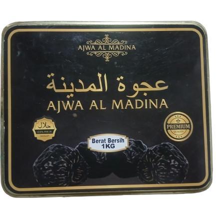 Kurma Ajwa Madinah Kaleng 1 kg