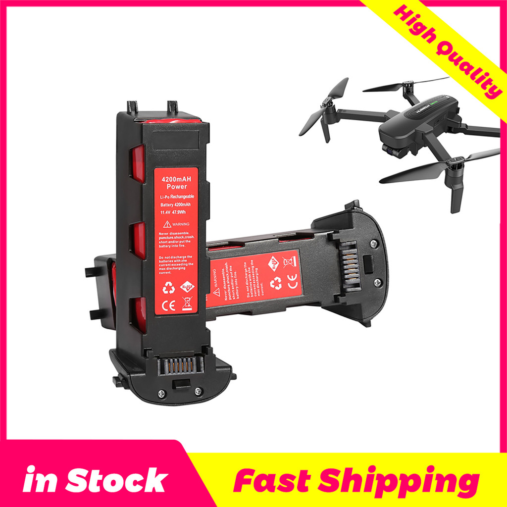 BARU Lithium Battery 11.4v 4200mah With Hubsan Zino H117s Gps Rc Battery Portable 4200mAh lithium ba