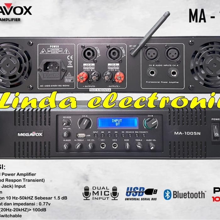 power amplifier megavox ma1005 n / ma 1005n / ma 1005n original Mixer