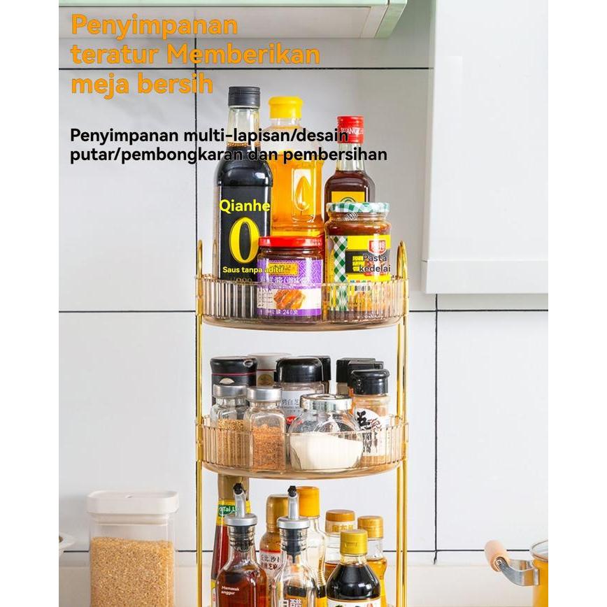 Rak Putar Kosmetik Aesthetic Tempat Make Up Aesthetic Tray Aesthetic Rak Skincare Aesthetic Rak