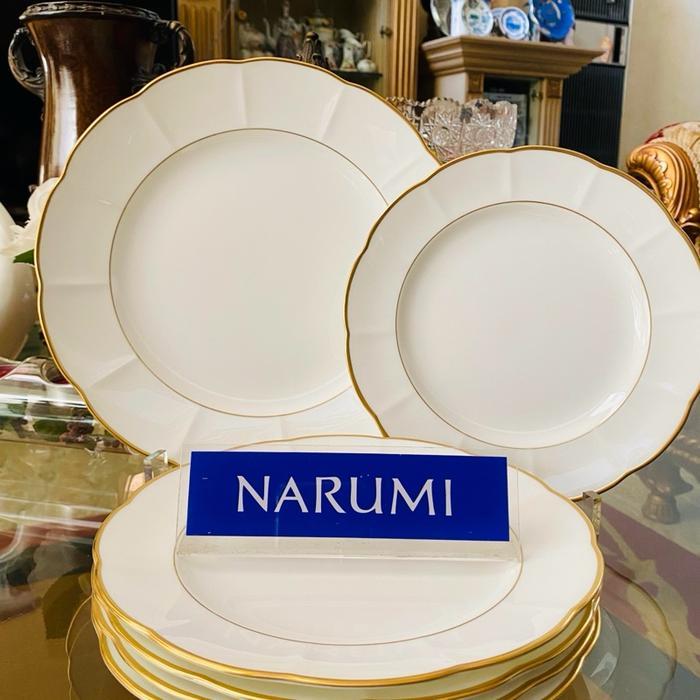 Piring Makan Piring Salad Narumi Party Set 6 Pcs Mewah Cantik