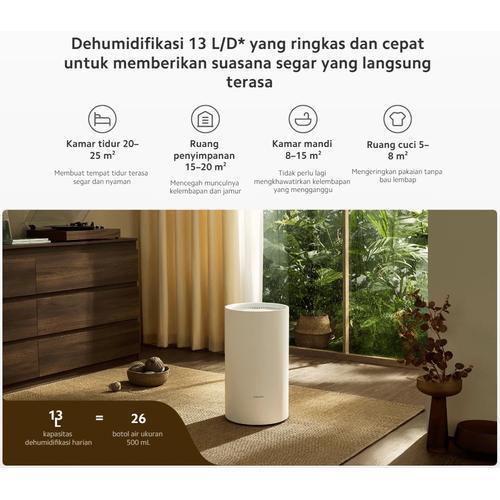 XIAOMI SMART DEHUMIDIFIER LITE 13L / 12 FITUR KEAMANAN / PENYERAP KELEMBAPAN