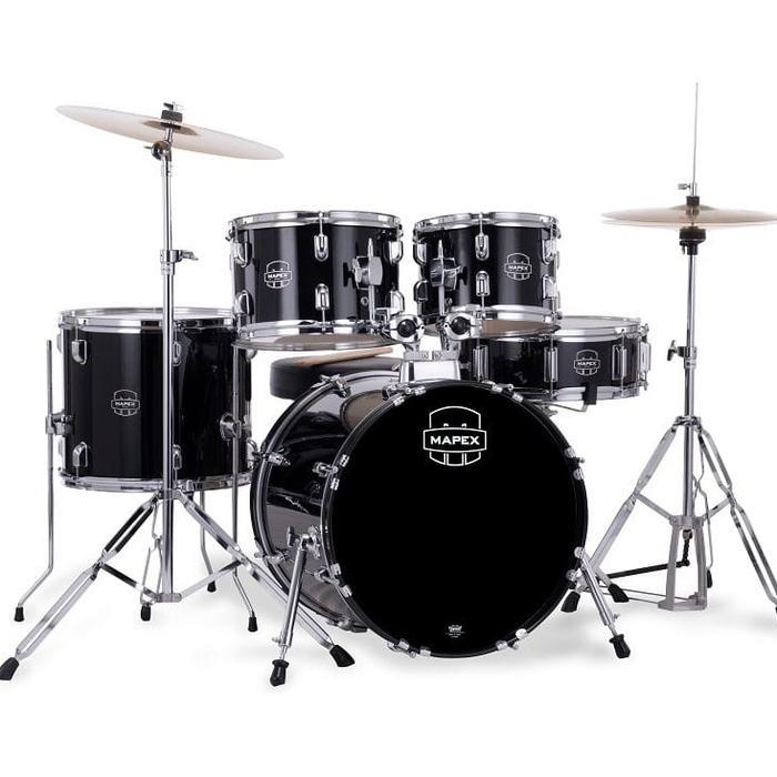 Mapex Comet Series 5 Piece Drum Set - Drum Akustik - Black