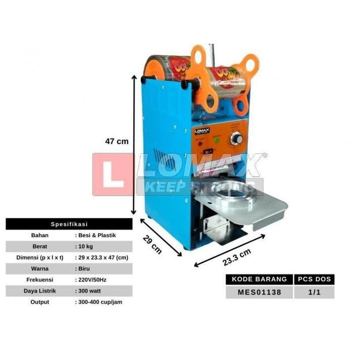 DISKON MOLLAR by Eton Cup Sealer - Mesin Penyegel Gelas Plastik Tanpa ROLL