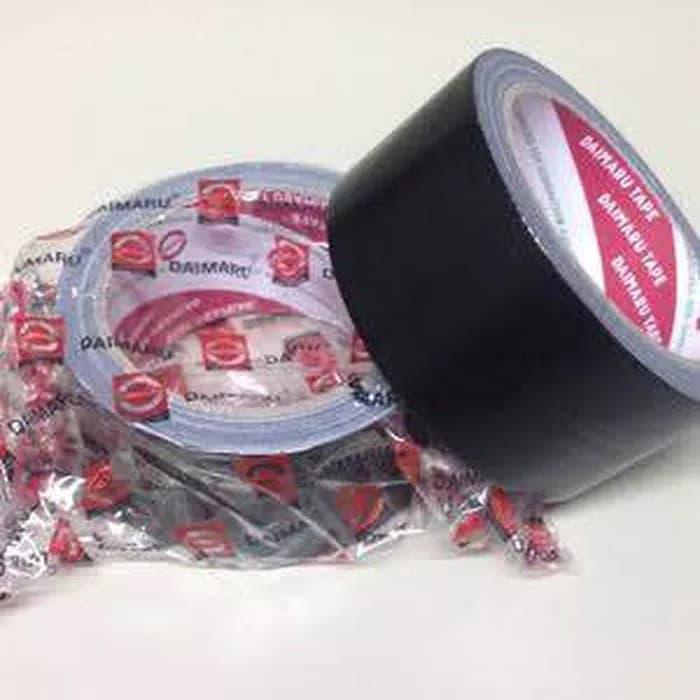 "New" Lakban kain hitam 2 inchi Daimaru