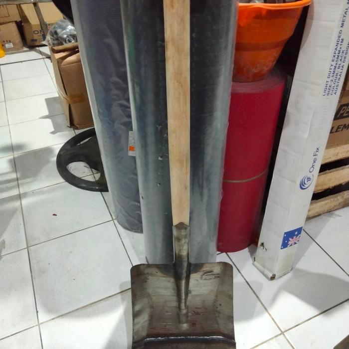 sekop pasir BAJA sambungan TEBAL skop pande / sekrop