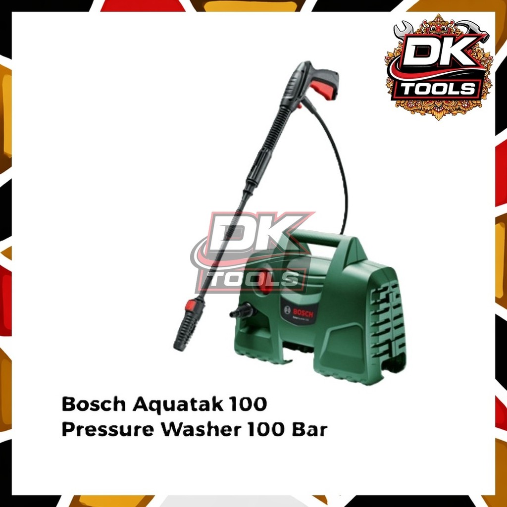Bosch Jet Cleaner High Pressure AQT 100 ( 100 Bar) - Jet Cleaner Bosch - mesin cuci kendaraan - mesi