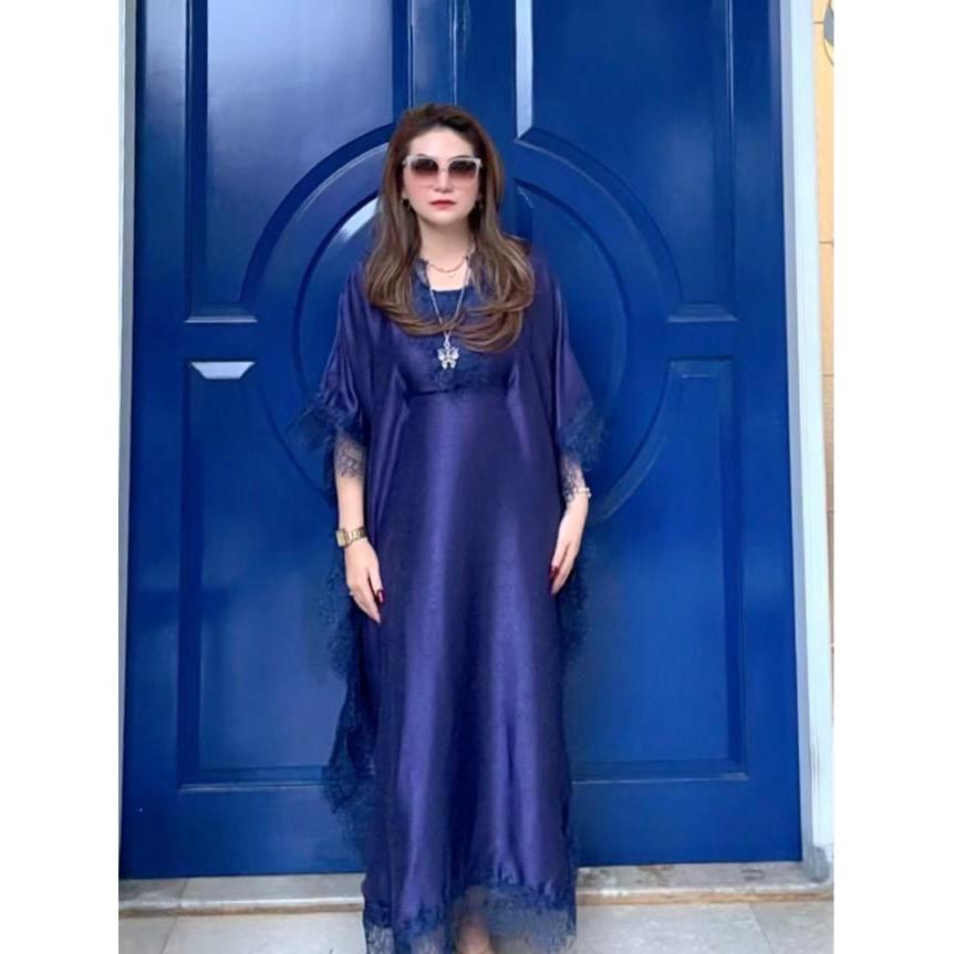 Kaftan Brokat Zahira, Kaftan Lebaran, Kaftan Cantik Terbaru 