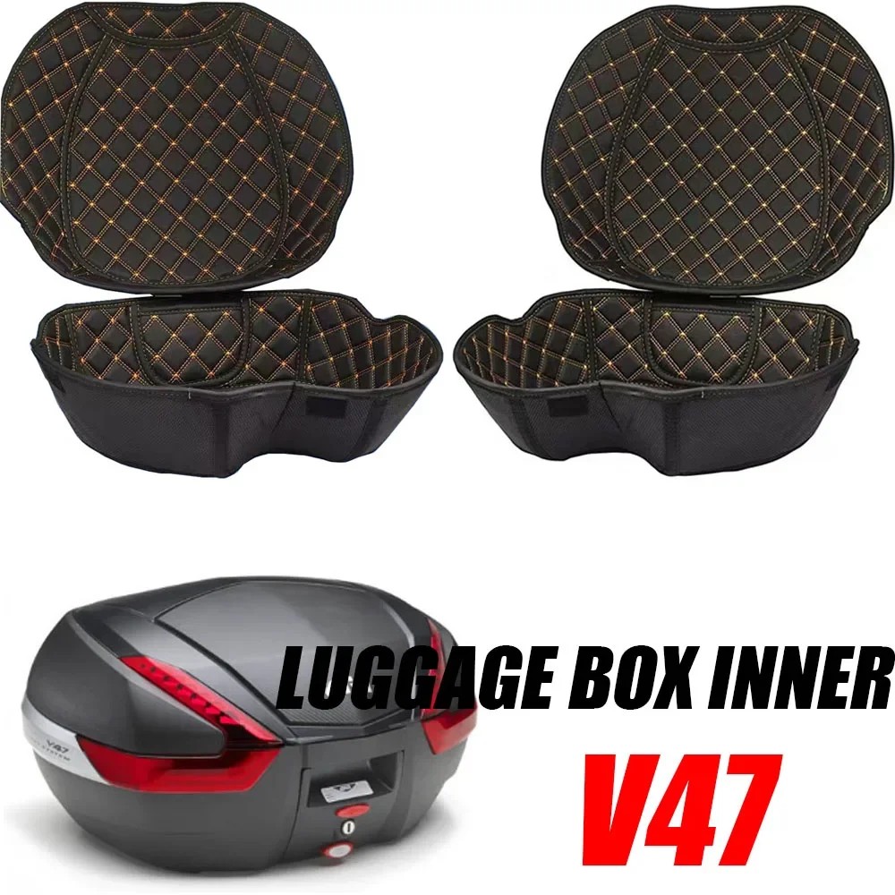 For GIVI V47 Motorcycle Rear Trunk Case Liner Luggage Box Inner Rear Tail Seat Case Bag Lining Pad A