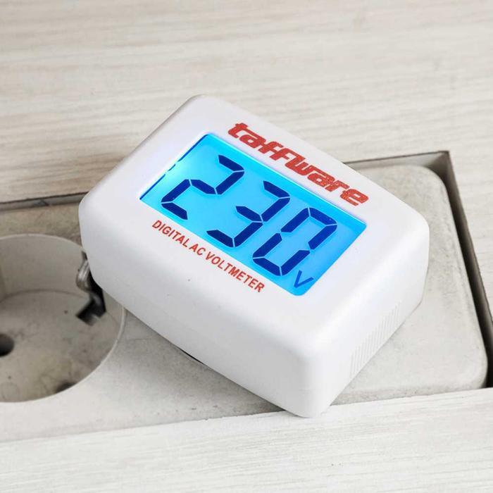 Promo PENGUKUR VOLTASE DIGITAL LCD COLOKAN AC PLN PANEL TESTER VOLT METER 55