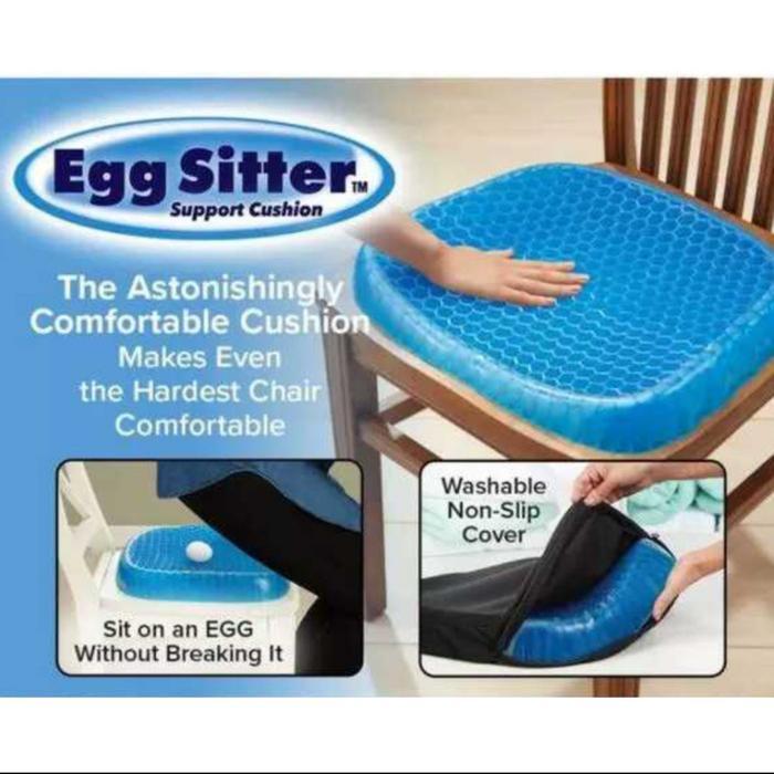 alas duduk silikon gel egg sitter