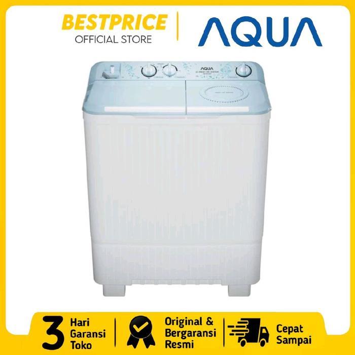 Promo Spesial Aqua Qw-9031Ht Mesin Cuci Aqua 2 Tabung 9 Kg Aqua Mesin Cuci 2 Tabung 9 Kg Qw9031Ht