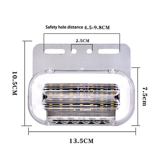"New" Lampu Bak Truk Sein Running Lampu LED Bak Truck 12 Volt 24 Volt