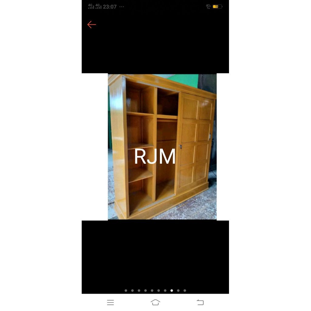 Lemari sleding pintu geser lemari pintu 4.sleding lemari kayu jati