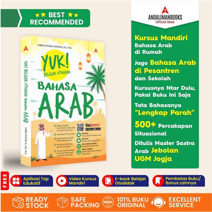 BUKU Bahasa ARAB - Yuk Belajar Otodidak Bahasa Arab