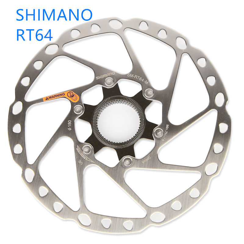 Shimano SM RT64 CENTER LOCK Disc Brake Rotor Technology MTB Mountain Bicycle RT64 160MM 180MM 203MM