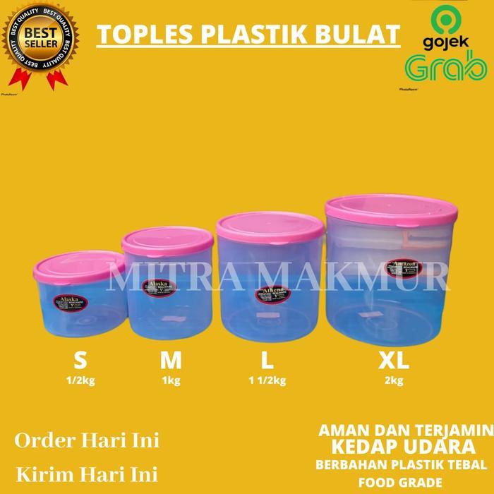 Toples Plastik Mini Bulat
