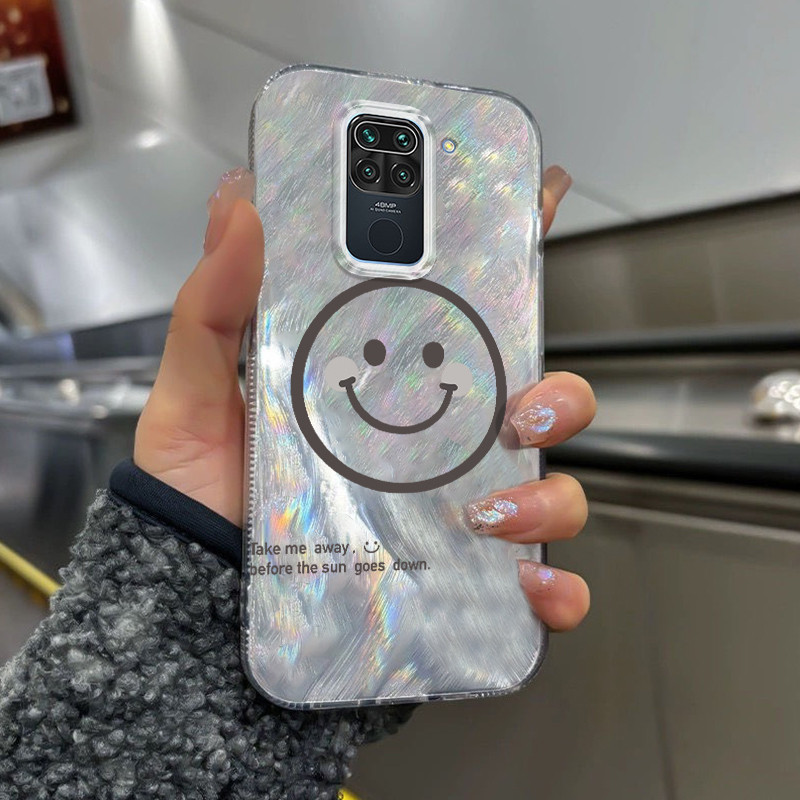 Casing Hp Xiaomi Redmi Note 9 Case Casing HP Softcase ponsel silikon tahan jatuh transparan camlet K