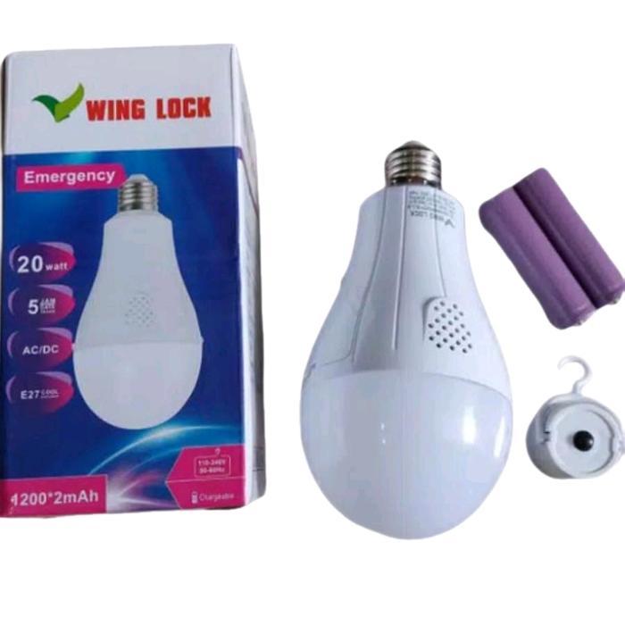 Philips - Lampu Emergency 20W Wing Lock Lampu Darurat Lampu Magic Nyala Otomatis