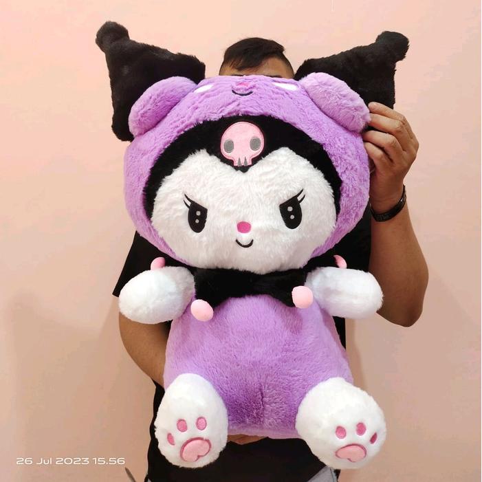 Miniso Toys - Boneka Kuromi Ukuran Jumbo