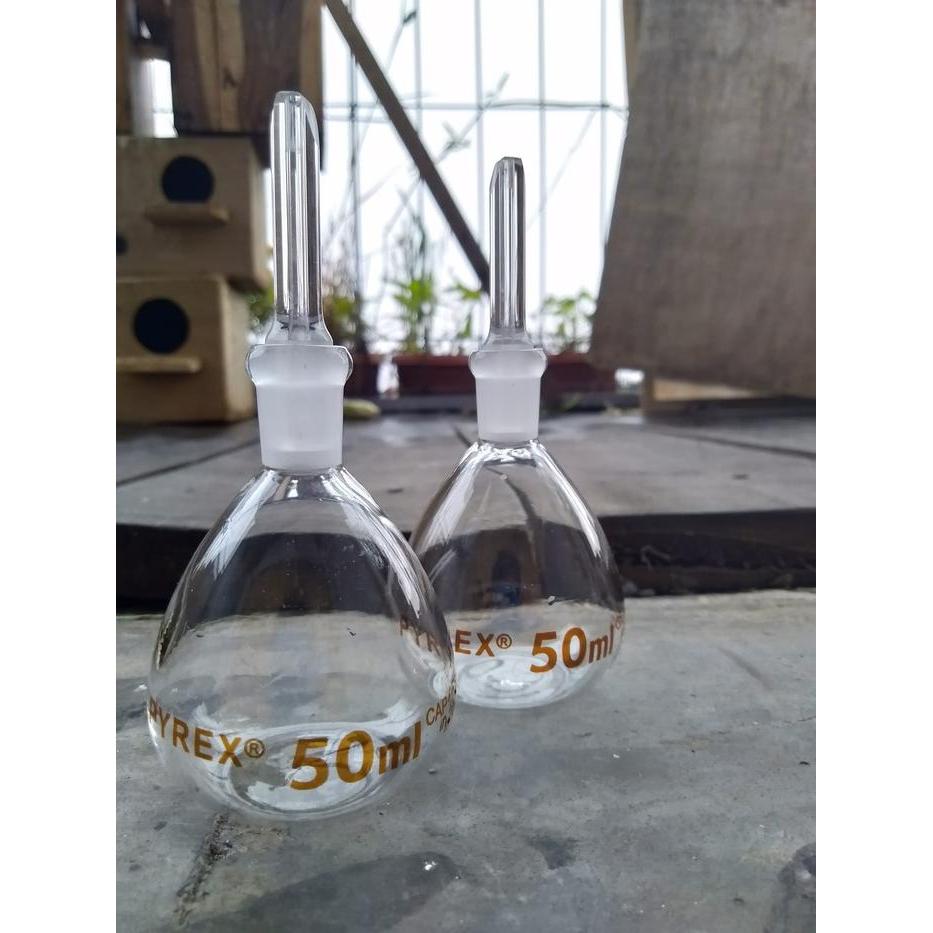JTTOP" PIKNOMETER 50ML PYREX TAHAN PANAS